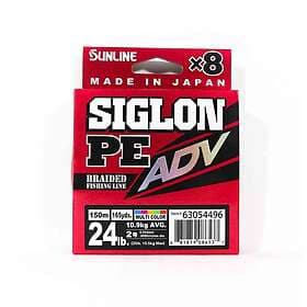 Sunline Siglon PE ADV (x8) 150m Multi Color 10.9kg/24lb 0.24mm