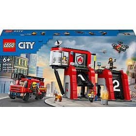 LEGO City 60414 Fire Station with Fire Truck
