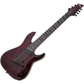 Schecter C-7 MS SILVER MOUTAIN BLOOD MOON BM