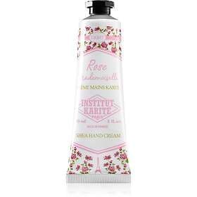 Institut Karité Paris Rose Mademoiselle Shea Hand Cream Lätt cream för händer me