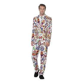 Smiffys Groovy Patterned Costume Dress Up Medium