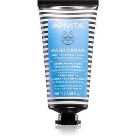 Apivita Hand Care Hypericum & Beeswax Intensiv handcream med återfuktande effekt