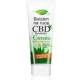 Bione Cosmetics Cannabis CBD Återställande balsam för händer med 205ml