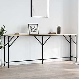 vidaXL Accent Table Sonoma Oak 200x29x75 cm Engineered Wood 837778