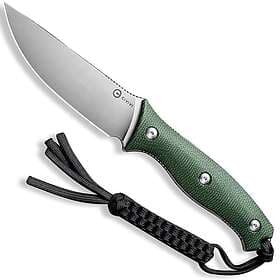 Civivi Stormridge, Green Canvas Micarta, Satin CVC23041-3