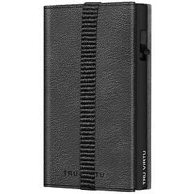 Click Tru Virtu & Slide Strap Edge Wallet Nappa Black RFID