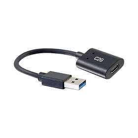 C2G USB C to USB Adapter SuperSpeed USB Adapter 5Gbps F/M USB typ C-adapter 24 p