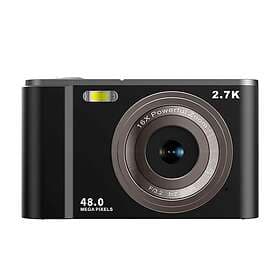 INF Digitalkamera 2.7K 48MP 1080P, 16x zoom, anti-shake, face recognit