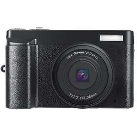 INF Digitalkamera 48 MP 1080p HD 16x zoom flip screen 1080P 16X