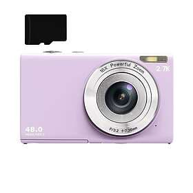 INF Digitalkamera 48MP 2.7K FHD 16X digital zoom webcam autofokus