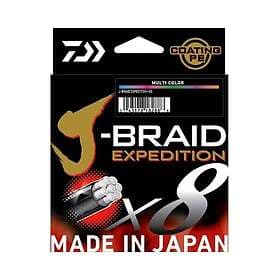 Daiwa J-BRAID EXPEDITION×8E 0.42ｍｍ-500m MULTI COLOR