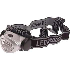 Lighthouse 8 LED Headlight 3 Function Silver