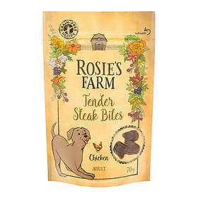 Rosie's Farm Snacks Mini Steak Bites Chicken 3 x 70g