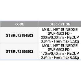 Sunset Sunedge Swf Fd Spinning Reel Silver 6503