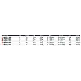 Daiwa Crossfire Lt Pe Tsuki 2023 Spinning Reel Guld 2500