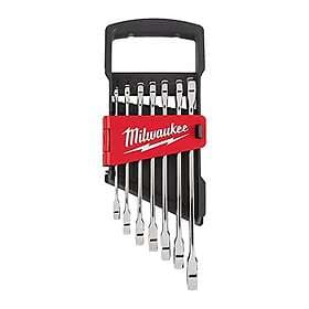 Milwaukee 48229007 MAX BITE™ Ratchet Spanner Set 7pcs