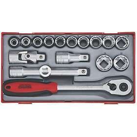 Teng Tools TT1218 Socket Wrench Set 1/2"