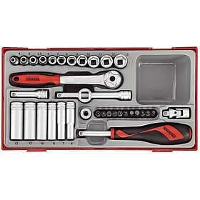 Teng Tools Hylsnyckelsats 1/4" TT1435 35-delar