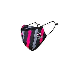 Muc-Off Återanvändbar Ansiktsmask Black/Pink Storlek Small