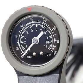 Giyo Floor Pump With Manometer Grå 160 Psi