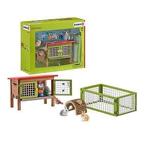 Schleich Farm World Rabbit Hutch