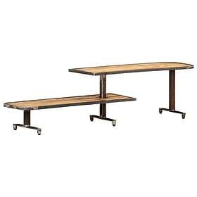 vidaXL TV Stand 160x30x40 cm Solid Mango Wood