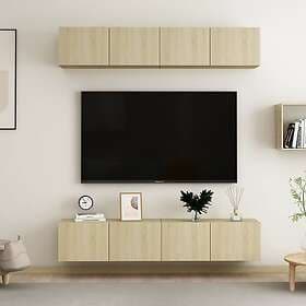 vidaXL TV Stand 80x30x30 cm Sonoma Oak engineered wood