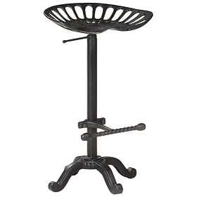 vidaXL Bar Stool svart gjutjärn 321044