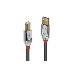 Lindy USB A - USB B 2m USB 2.0 Grey