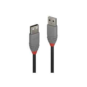 Lindy 36693 USB-kabel 2 m USB 2.0 USB A Sort, Grøn, Rød