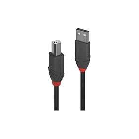 Lindy Anthra Line USB-kabel USB till USB typ B 3 m