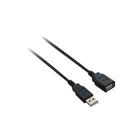V7 USB-förlängningskabel USB till USB 1.8 m