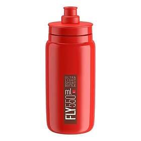 Elite Cykelflaska FLY Röd 550ml, Röd, 550