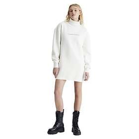 Calvin Klein Jeans Monologo Roll Long Sleeve Dress