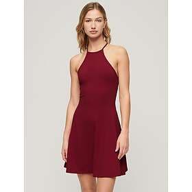Superdry Fit & Flare Long Sleeve Midi Dress