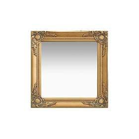 Be Basic Mirror Barock 50x50 cm Väggspegel barockstil guld 1346345