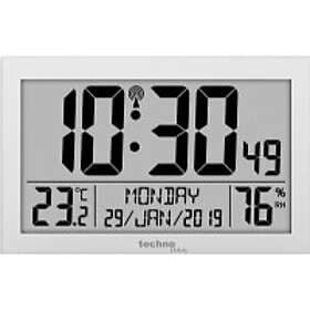 Technoline WS 8016 Digital Alarm Clock Grey