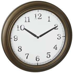 Tfa Dostmann 60.3066.53 Quartz Clock Outdoor 387 mm x 52 Brass Splash-proof
