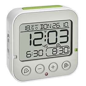 Tfa Dostmann Digital radiostyrd alarm Clock Bingo 2.0, 60.2550.02 med temperatur