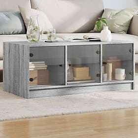 vidaXL Coffee Table 102x50x42 cm Grey Sonoma 836418
