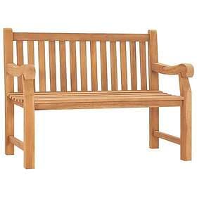 vidaXL Garden Bench 114 cm Solid Teak 316638