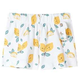 vidaXL Shorts för barn ecru 140 11503