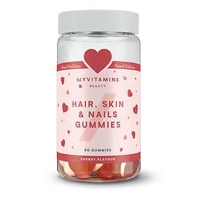 Myvitamins Hair Skin and Nails Gummies 60gummies Cherry
