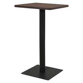 vidaXL Bistrobord mörk ask 70x70x107 cm 321927