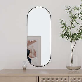 vidaXL Väggspegel 20x50 cm glas oval 350453
