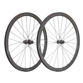Gipiemme Gpm H40 Carbon V-brake Tubeless Road Wheel Set Silver 12 x 100 12 x 130