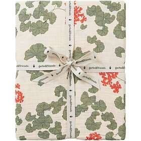 Garbo & Friends Pelargonium Muslin Pull On Sheet 140x200cm