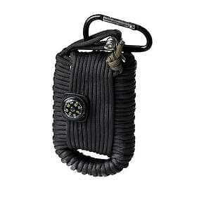 Mil-Tec Paracord Survival Kit (Färg: Svart)