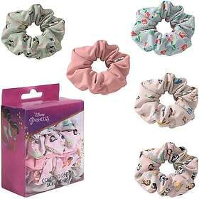 Disney Princess Scrunchies Hair Rings for Kids 5-pack