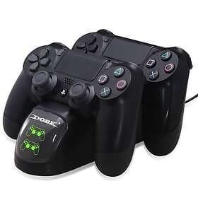 Dubbel Laddstation för två PS4 PS4 Slim